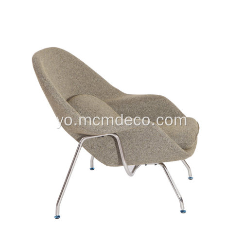 Saarinen Womb Alaga &amp; Ottoman ni Cashmere Wool